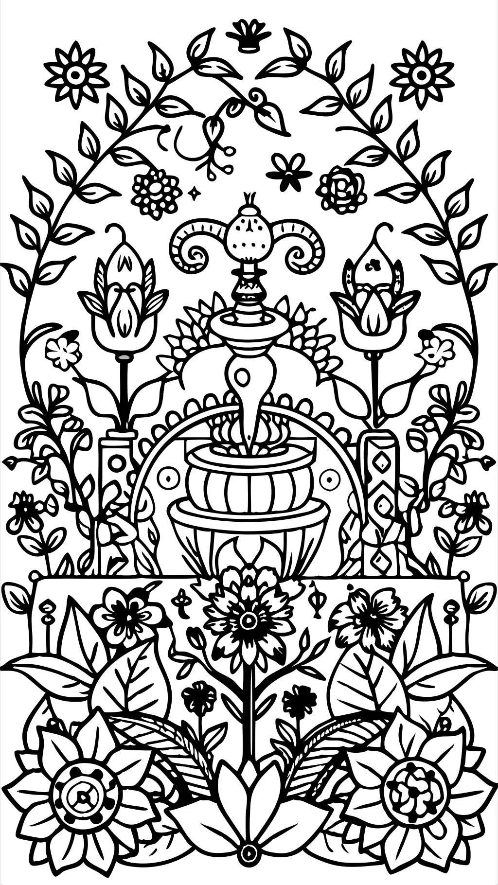 difficult adult coloring pages